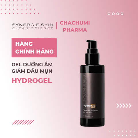 Synergie Skin HydroGel – Gel dưỡng ẩm cho da dầu mụn, thấm nhanh không bết