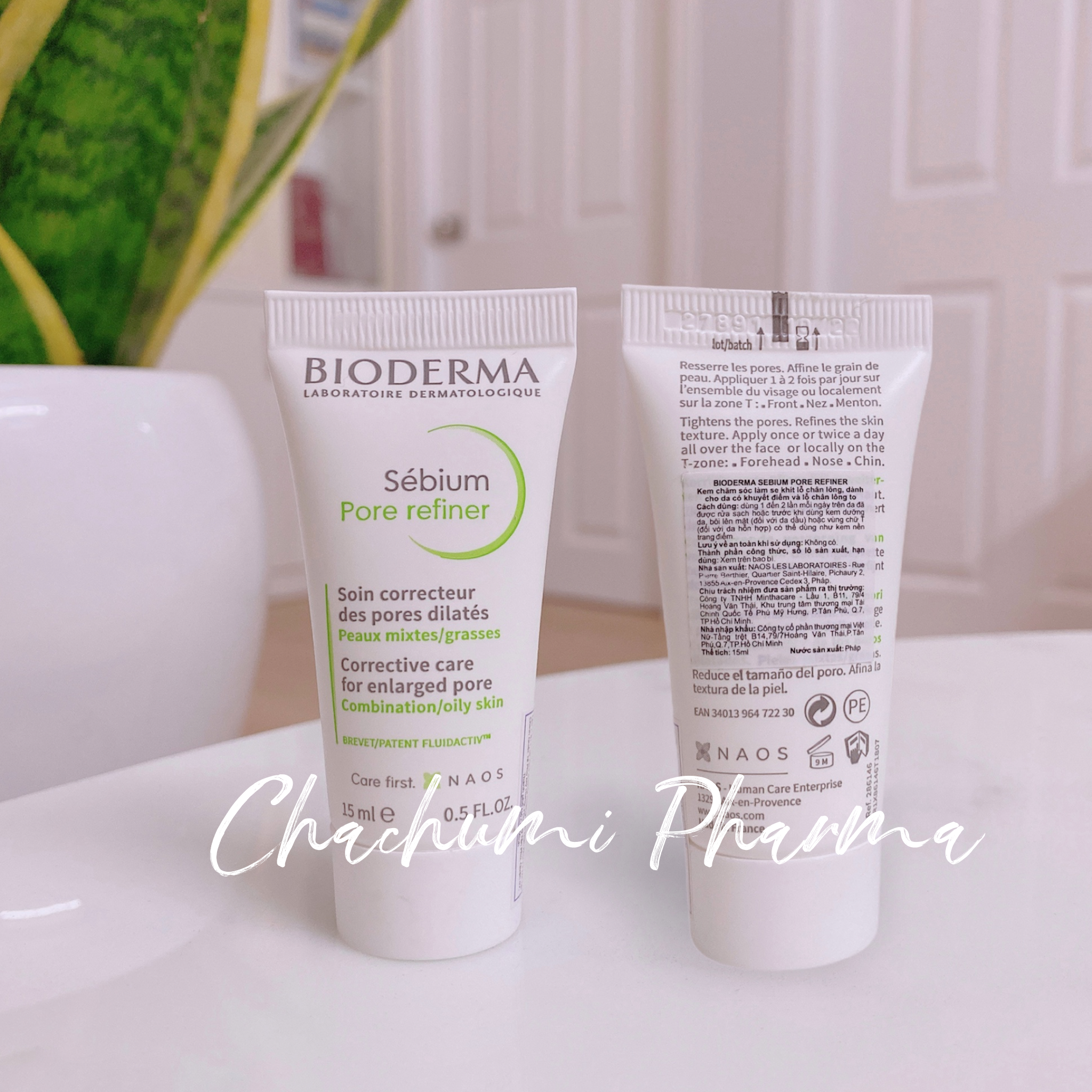 Bioderma Sebium Pore Refiner - Kem Làm Se Khít Lỗ Chân Lông Và Giảm Dầu Cho Da Nhờn 30ml