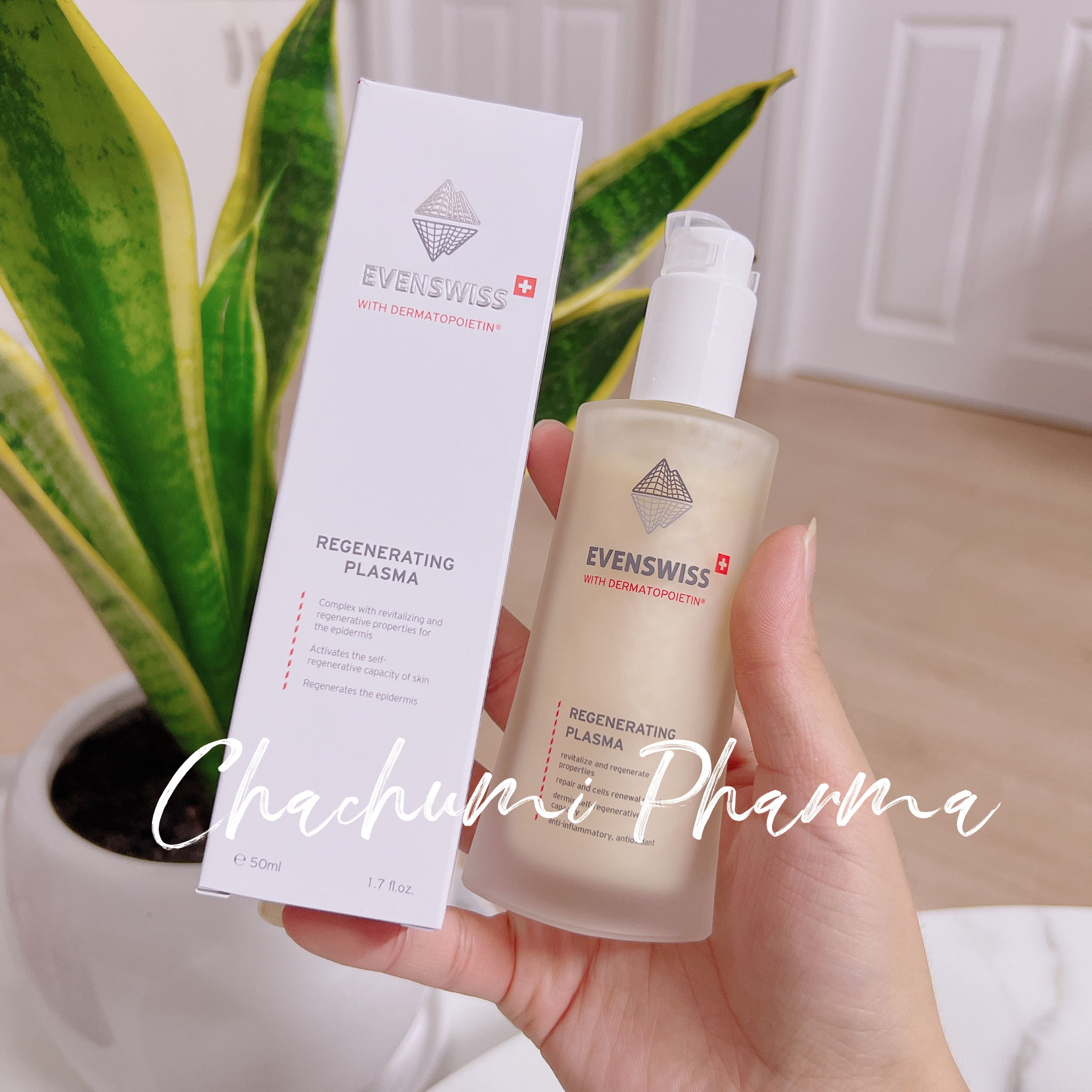 Evenswiss plasma regenerating 50ml - Huyết tương siêu phục hồi da