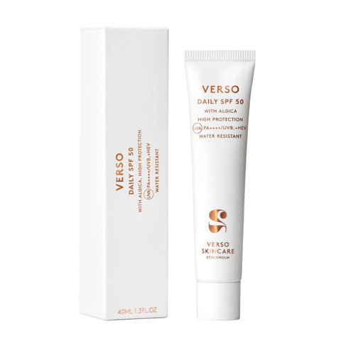Verso Daily SPF 50 – Kem Chống Nắng Dưỡng Da SPF 50, Phổ Rộng, Không Gây Bí Cho Mọi Loại Da 40ml