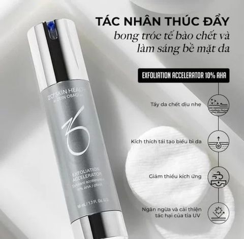 ZO SKIN HEALTH EXFOLIATION ACCELERATOR - Kem tẩy tế bào chết