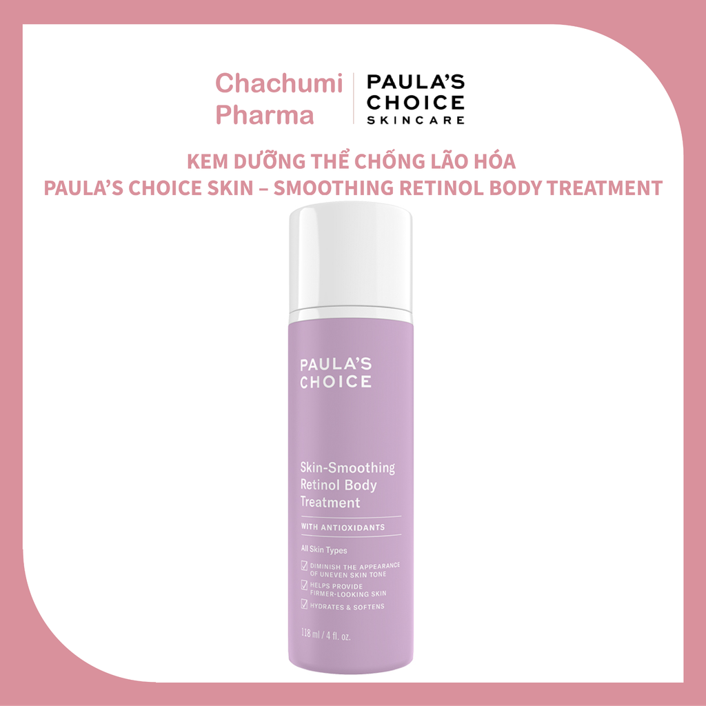 Resist Retinol SkinSmoothing Body Treatment Paula's Choice CHACHUMI