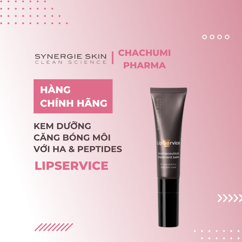 Synergie Skin LipService – Son dưỡng môi sâu, mềm mịn, chống khô nứt 12ml