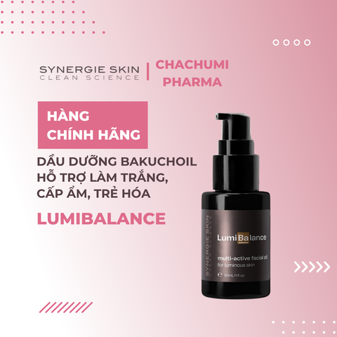 Synergie Skin LumiBalance – Dầu dưỡng Bakuchiol làm sáng, cấp ẩm & trẻ hóa da 30ml