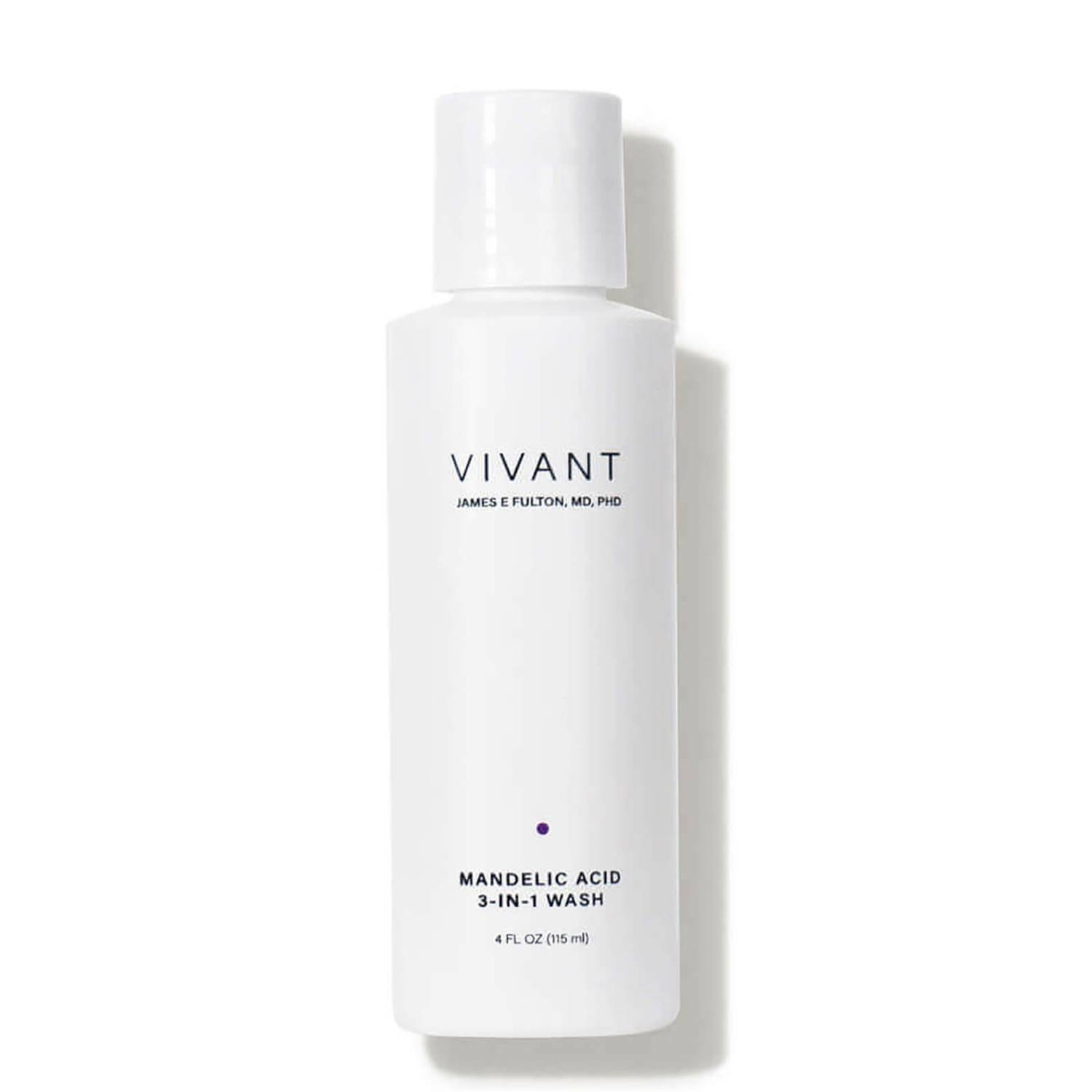 Vivant Mandelic Acid 3-in-1 Wash 118ml - Gel rửa mặt dịu nhẹ