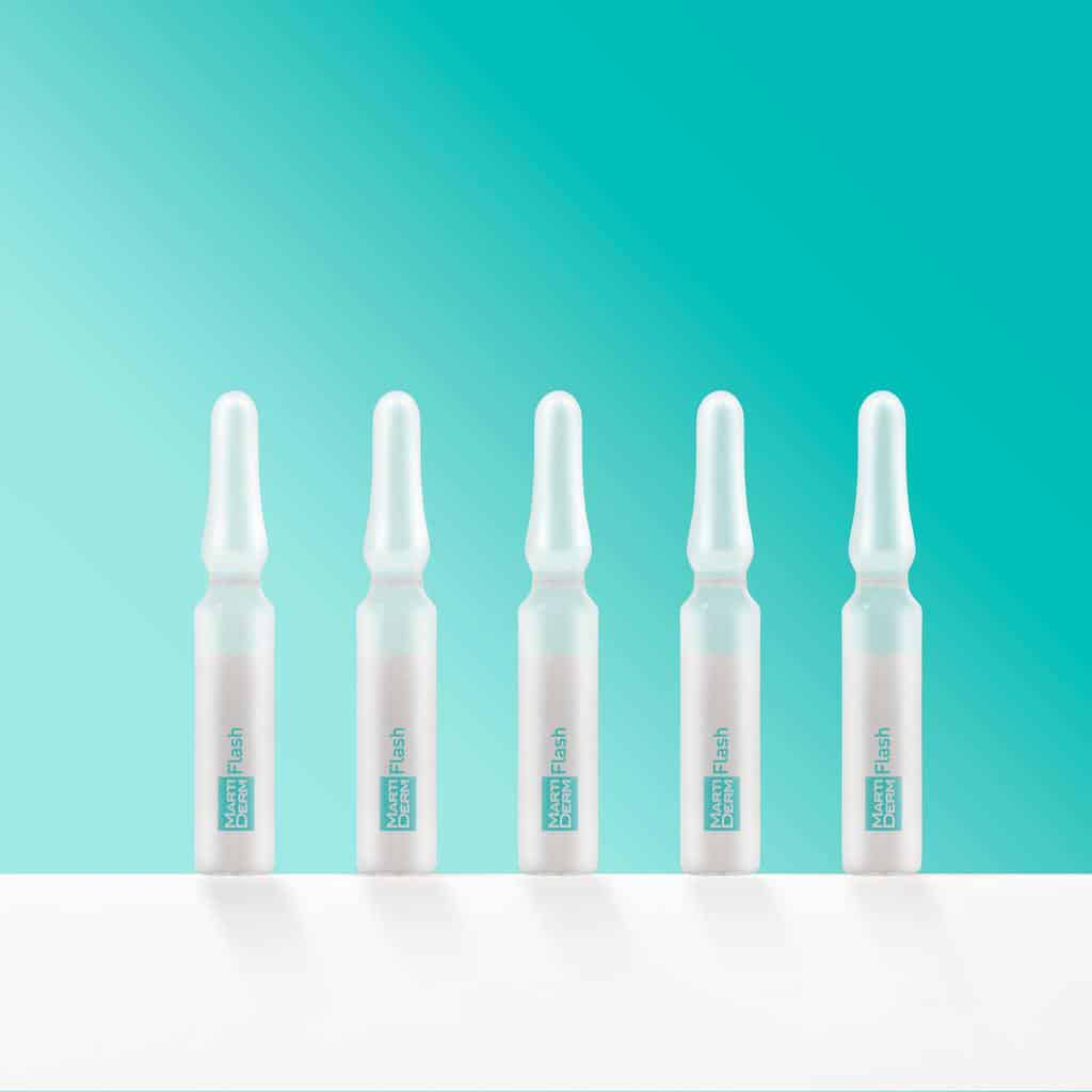 MartiDerm The Originals Flash - Ampoule Dưỡng Ẩm, Làm Sáng Da & Giảm Mệt Mỏi Tức Thì