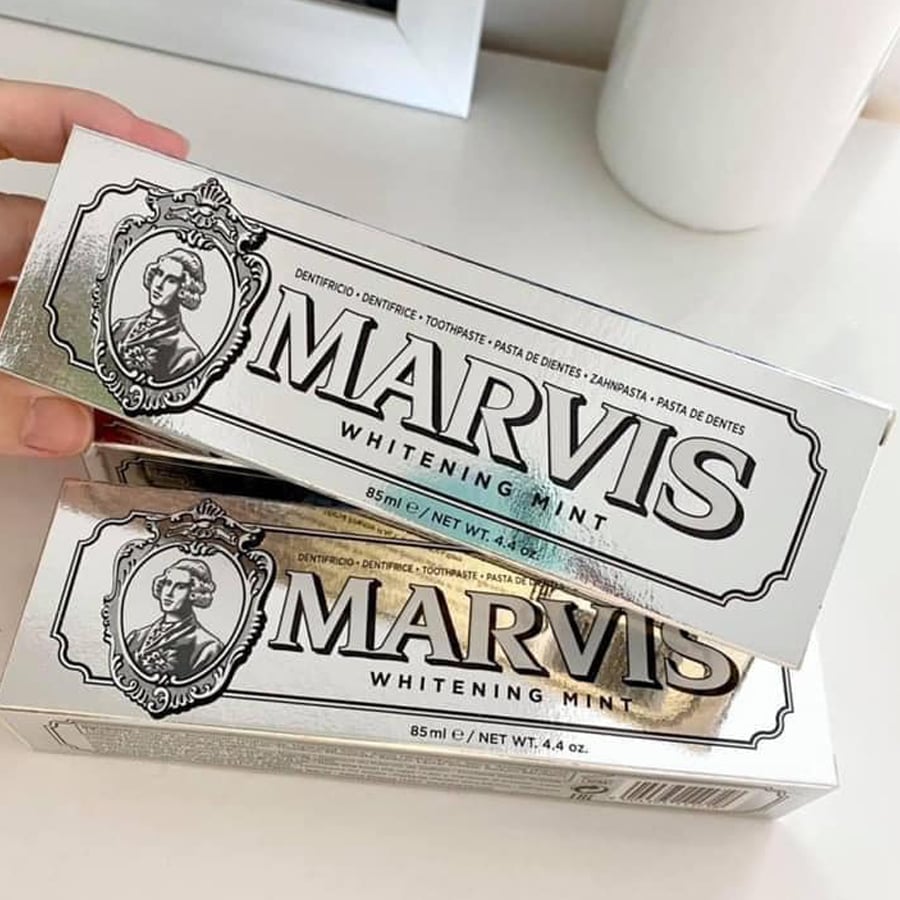 Marvis Whitening Mint 85ml - Kem đánh răng