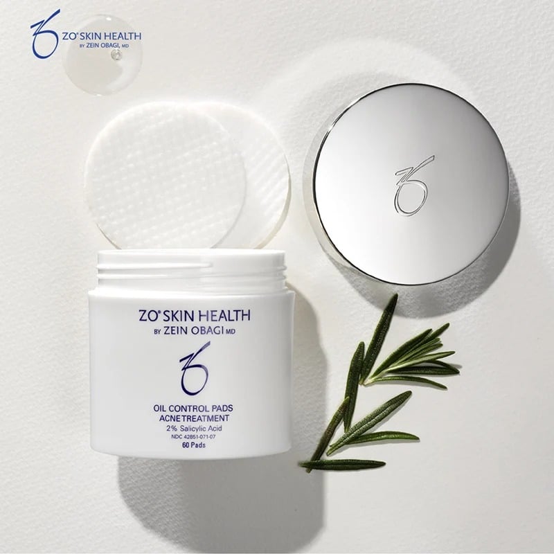 ZO SKIN HEALTH OIL CONTROL PADS ACNE TREATMENT - Miếng tẩy tế bào chết
