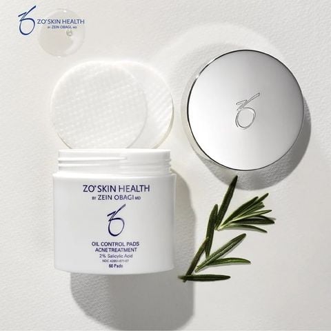 ZO SKIN HEALTH OIL CONTROL PADS ACNE TREATMENT - Miếng tẩy tế bào chết