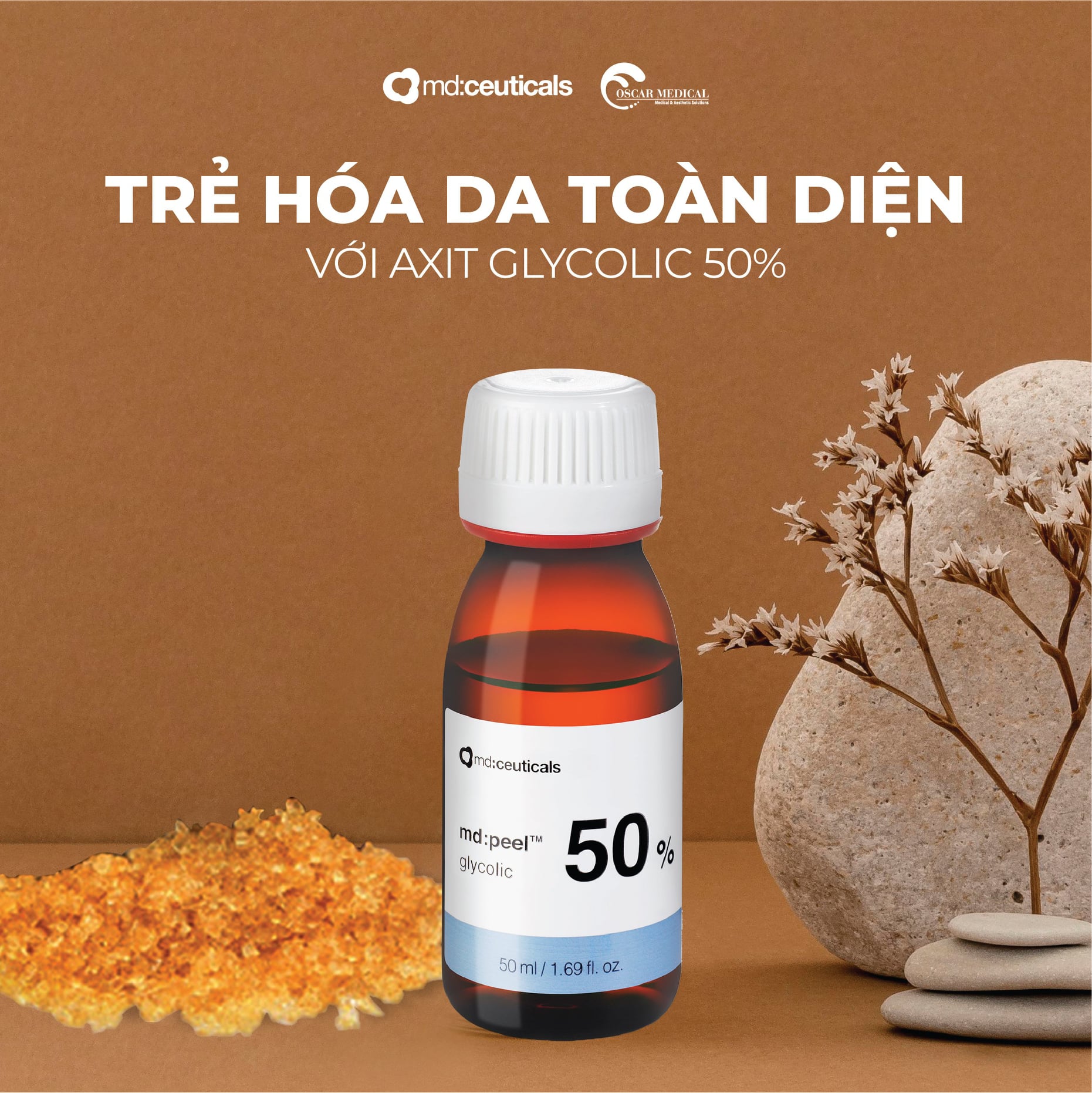 Md:ceuticals MD:PEEL & MD:PREPEEL - Thay da sinh học