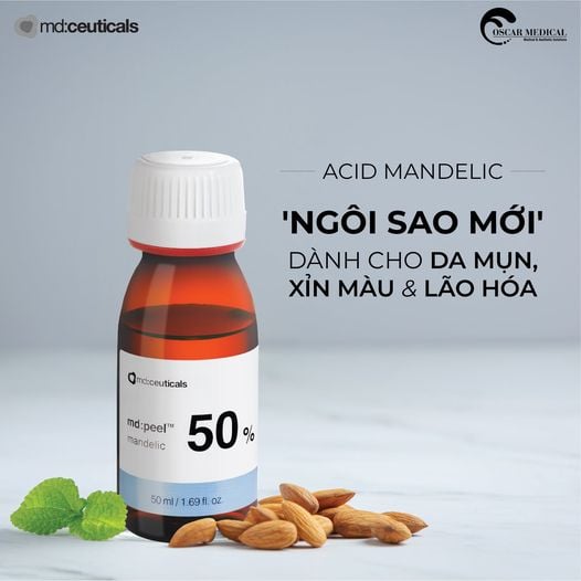 Md:ceuticals Md:peel mandelic 50% - Thay da sinh học xóa nám, sáng da