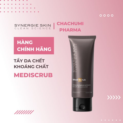 Synergie Skin MediScrub Tẩy tế bào chết khoáng chất làm sáng mịn da 100ml