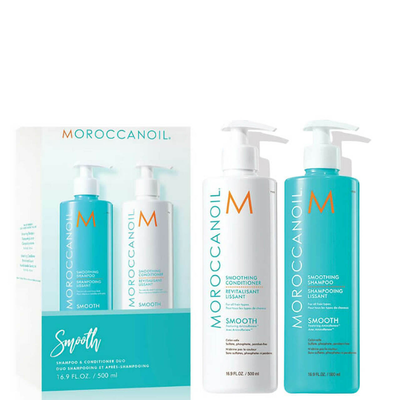 Moroccanoil Hydrating, Volume - Bộ Dầu Gội & Xả Chính Hãng 250ml