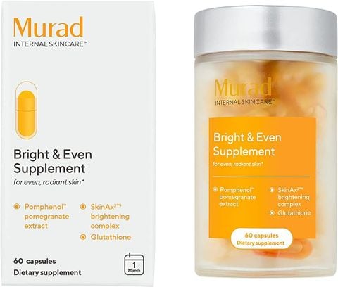 [MẪU MỚI] Murad Bright & Even Supplement - Viên chống nắng nội sinh Lựu đỏ