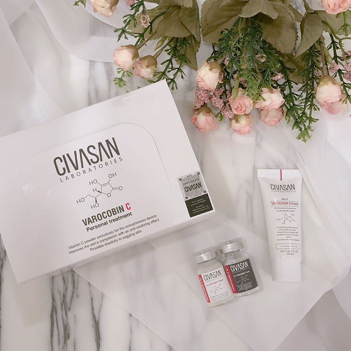 Civasan Varocobin C Professional - Set Dưỡng Trắng Da Cao Cấp