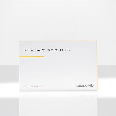 Viên uống Nano MD hỗ trợ sáng da, tăng sinh collagen Nano MD Brit-N 2.0TM 30 viên