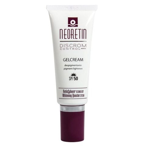 Neoretin Discrom Control Gel Cream SPF 50 – Kem chống nắng da lão hóa