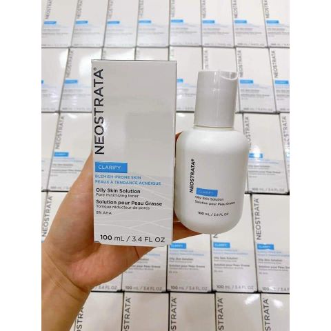 NeoStrata Clarify Oily Skin Solution AHA 8% - Toner làm sạch sâu và se khít lỗ chân lông