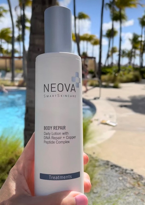 Neova Body Repair Daily Lotion - Kem phục hồi da cháy nắng 250ml