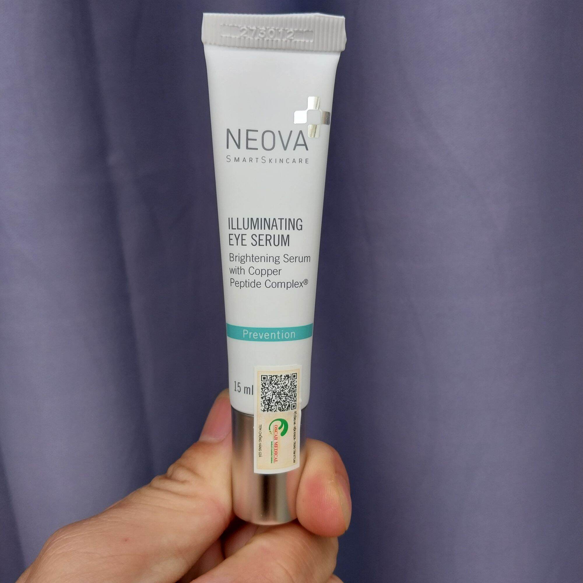 Neova Illuminating Eye Serum – Serum Giảm Bọng Mắt, Quầng Thâm Và Làm Sáng Da 15ml