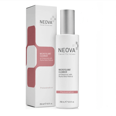 Neova Microfoliant Cleanser 250ml - Sữa Rửa Mặt Dịu Nhẹ Làm Sáng Da