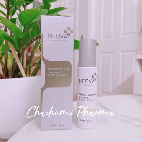 Neova Serious Clarity 4X - Serum làm trắng sáng da và cải thiện nám