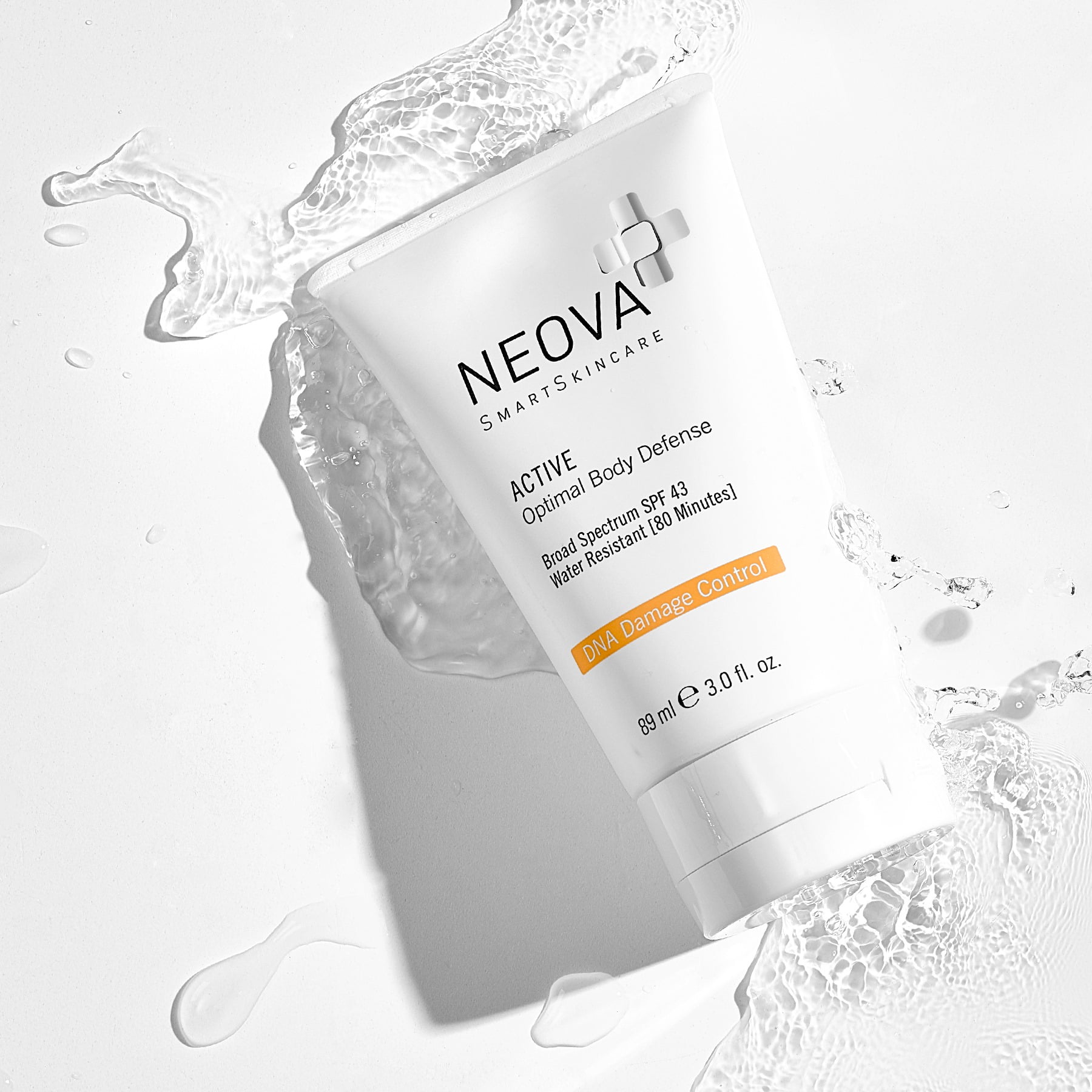 Neova SPF 43 DNA Damage Control Active - Kem chống nắng dành cho da nhạy cảm 89ml
