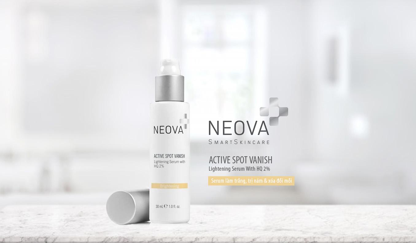 Neova Active Spot Vanish HQ 2% - Serum làm trắng, trị nám & xóa đồi mồi