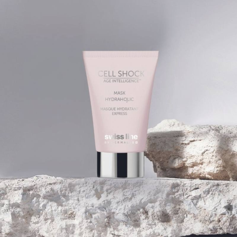 Swissline Cell Shock Age Intelligence Hydraholic Mask - Mặt nạ oxy cấp ẩm tái tạo năng lượng tế bào siêu tốc