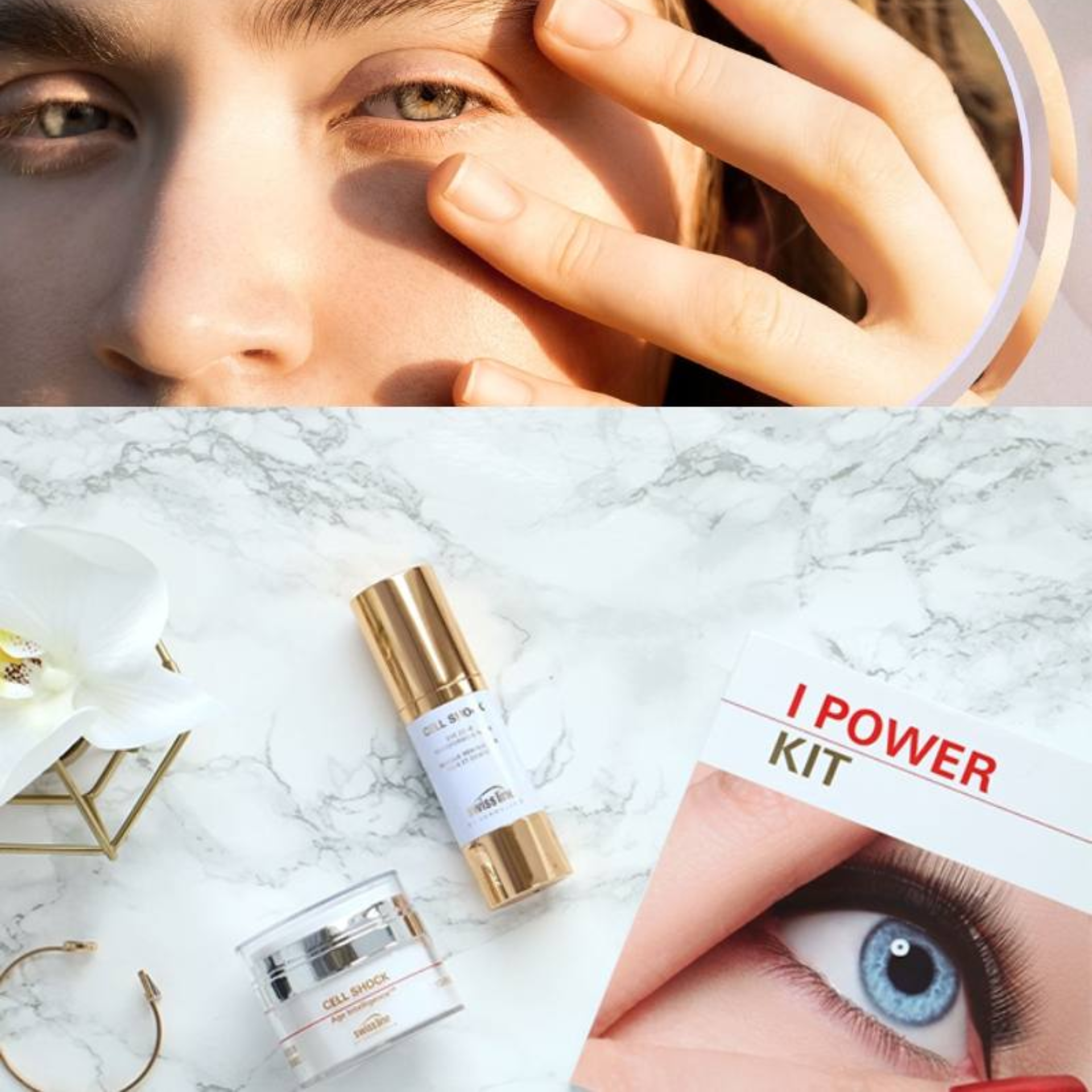 Swissline I Power Kit - Bộ hồi sinh nét xuân cho vùng mắt
