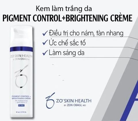ZO SKIN HEALTH PIGMENT CONTROL+BRIGHTENING CRÈME - Kem trị nám trắng da