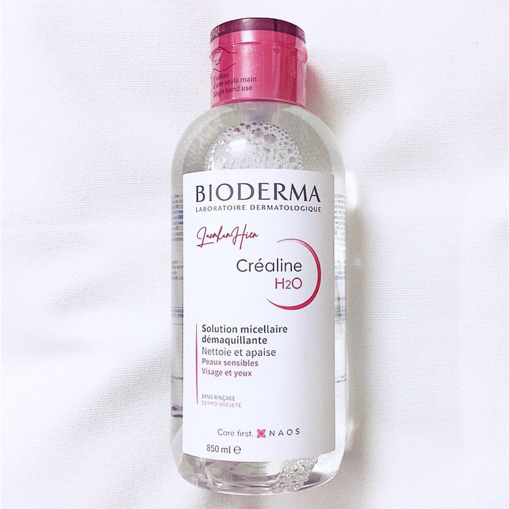 Bioderma Sébium H2O - Nước Tẩy Trang Dành Cho Da Nhạy Cảm, Da Nhờn Mụn
