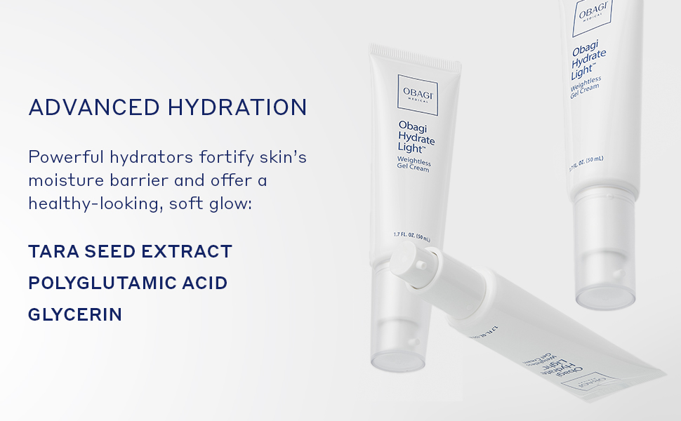 Obagi Hydrate Light Weightless Gel Cream 48g - Kem dưỡng ẩm dạng gel