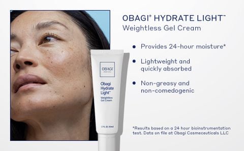Obagi Hydrate Light Weightless Gel Cream 48g - Kem dưỡng ẩm dạng gel