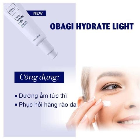 Obagi Hydrate Light Weightless Gel Cream 48g - Kem dưỡng ẩm dạng gel