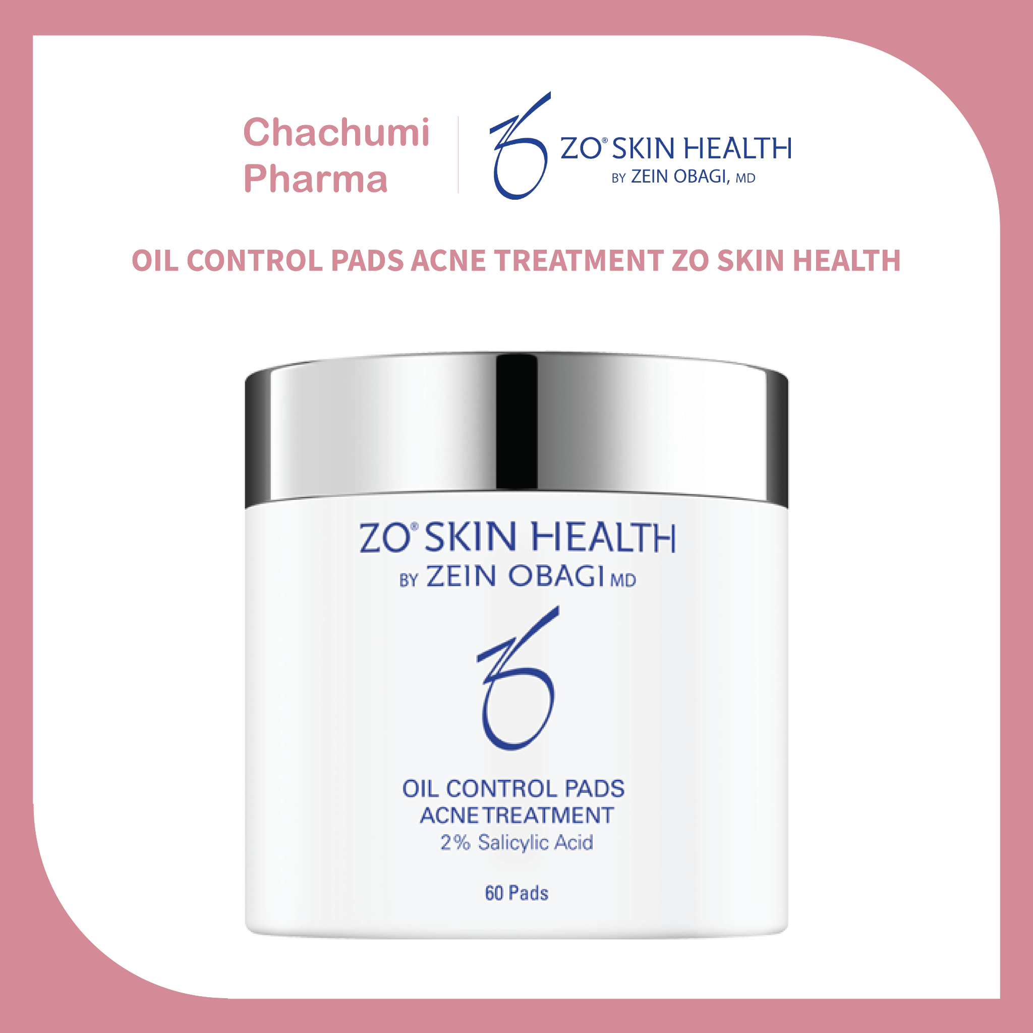 ZO SKIN HEALTH OIL CONTROL PADS ACNE TREATMENT - Miếng tẩy tế bào chết