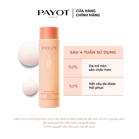 Dưỡng Chất PAYOT My Payot Radiance Micro Exfoliating Essence loại bỏ tế bào chết làm sáng da 125ml