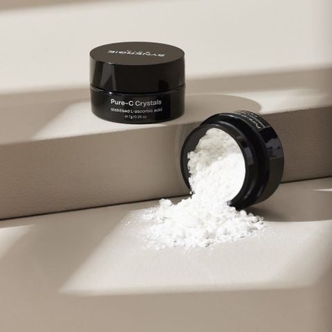 Synergie Skin Pure-C Crystals – Bột vitamin C nguyên chất L-AA & ALA 7g