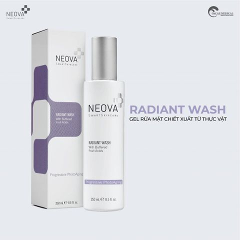 Neova Radiant Wash - Sữa rửa mặt 250ml