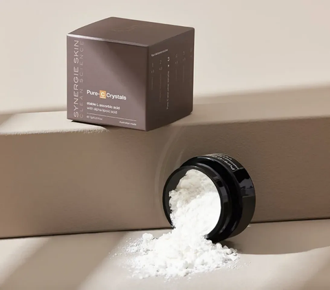 Synergie Skin Pure-C Crystals – Bột vitamin C nguyên chất L-AA & ALA 7g