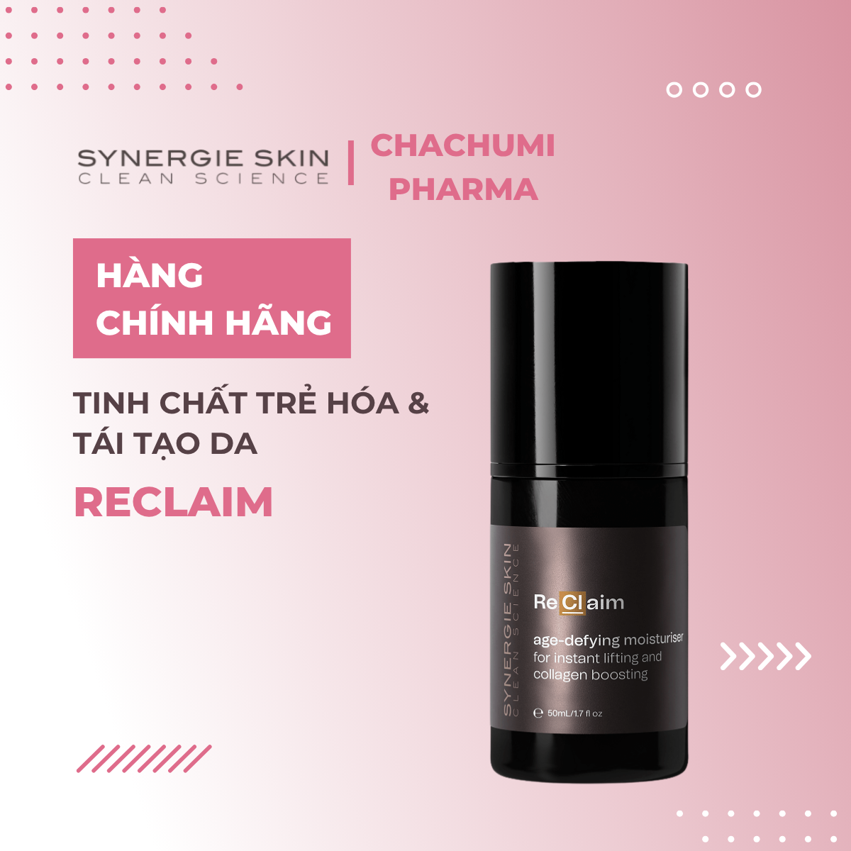 Synergie Skin ReClaim – Kem chống lão hóa công nghệ peptides & sinh học biển