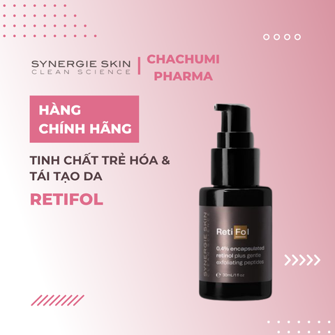 Synergie Skin RetiFol Serum Retinol 0.4% + Peptides làm sáng & tái tạo 30ml