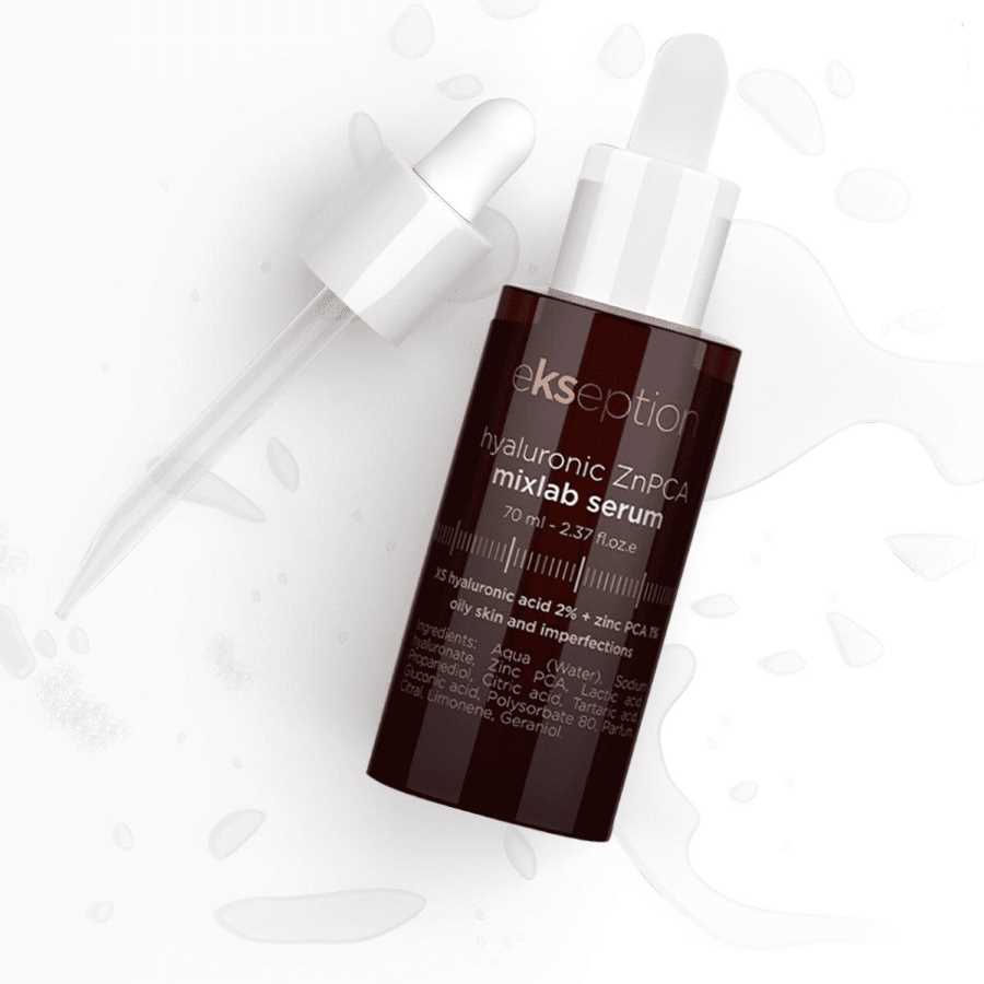 Tinh Chất Ekseption Hyaluronic ZnPCA Mixlab Serum Hỗ Trợ Giảm Mụn, Nhờn Và Mờ Thâm 75ml