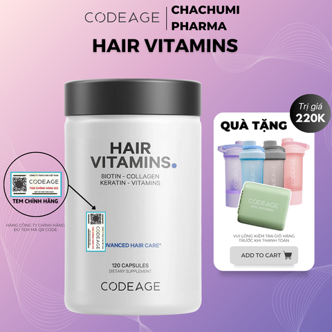 CODEAGE HAIR VITAMINS - VIÊN UỐNG CHO TÓC