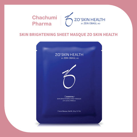 ZO SKIN HEALTH SKIN BRIGHTENING SHEET MASQUE - Mặt nạ dưỡng sáng da