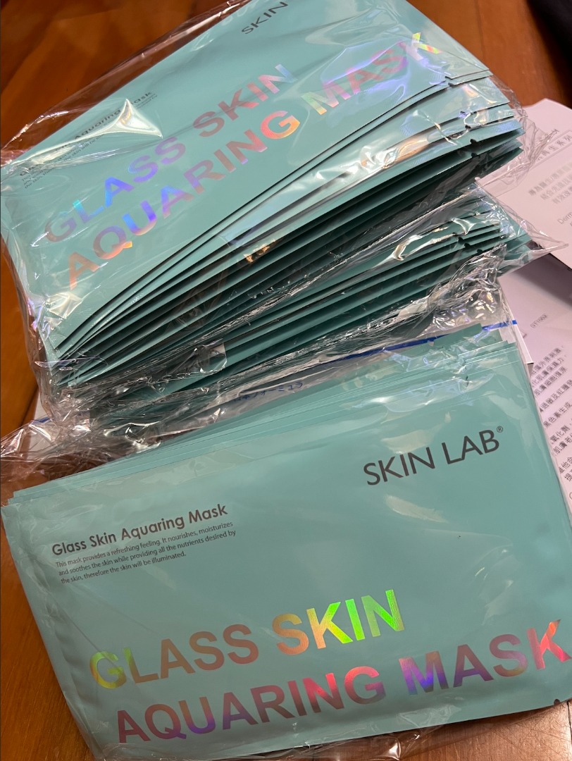 Skin Lab Glass Skin Aquaring Mask - Mặt nạ cấp ẩm căng bóng da