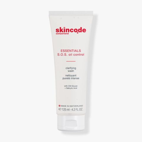 Skincode Essentials S.O.S oil control clarifying wash - Sữa rửa mặt làm sạch da cấp tốc, kiểm soát dầu & cân bằng độ ẩm