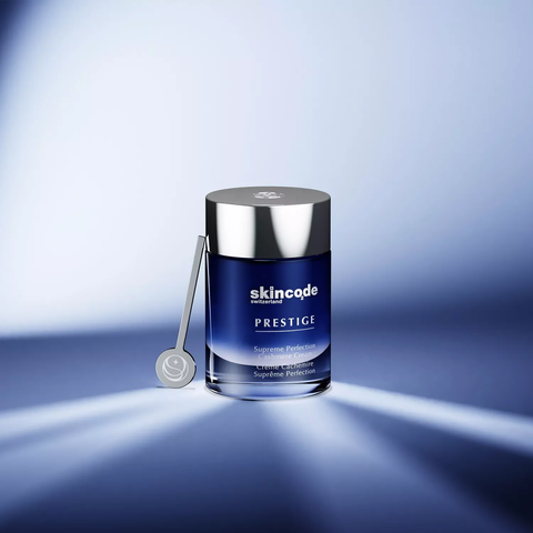 Skincode Prestige Supreme Perfection Cashmere Cream - Kem lụa siêu mịn Casmere tái sinh tế bào toàn phần và trắng sáng da hoàn mỹ