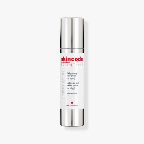Skincode Brightening Day Cream SPF 15 - Kem dưỡng trắng sáng da ban ngày, chống nắng toàn diện chỉ số SPF15