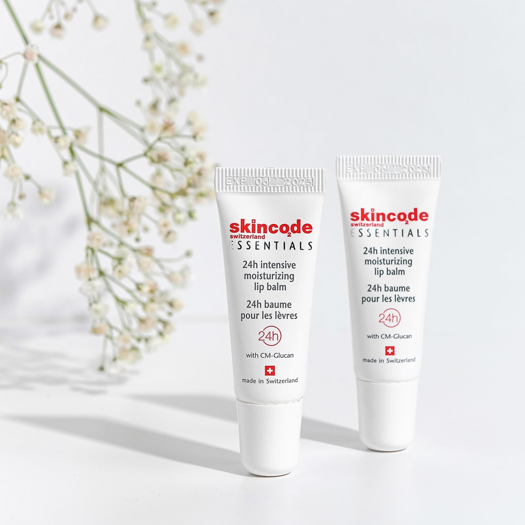 Skincode 24h intensive moisturizing lip balm ( phiên bản mới ) - Gel Balm dưỡng môi, tái tạo cấu trúc tế bào môi chuyên sâu